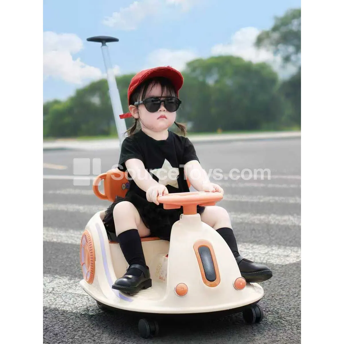 Electric Bump Car (Green, Khaki, Orange) Electric Bump Car (Green, Khaki, Orange)