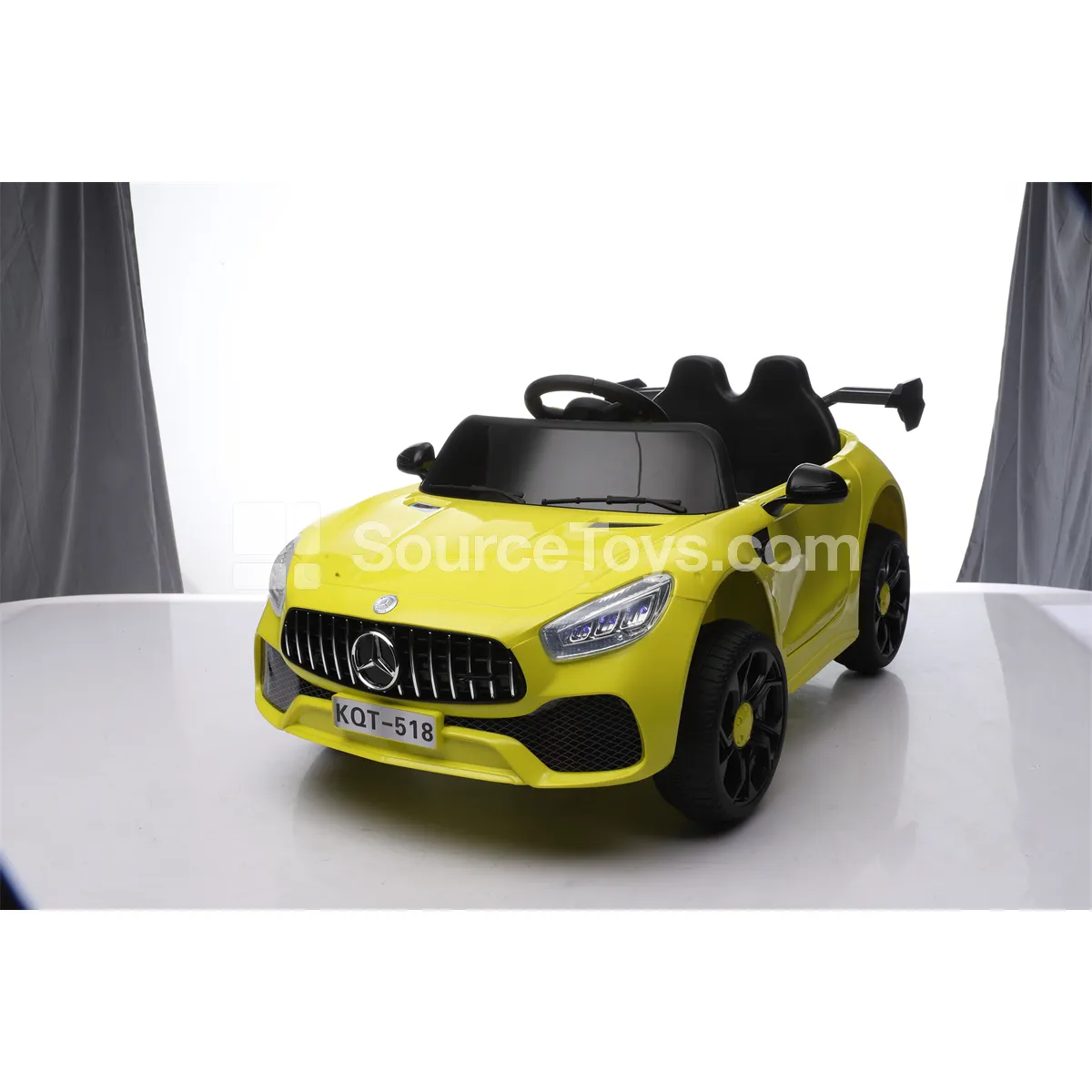 Electric Remote Control Ride-On Car for Kids (Red/Yellow-Green/Sky Blue)