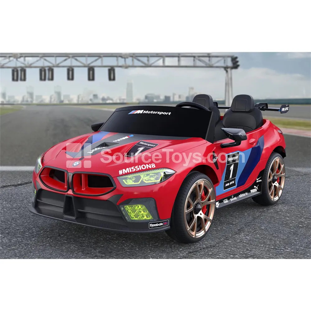 Electric Remote Control Convertible Double-Drive Double-Door Sports Car (Red, White) Electric Remote Control Convertible Double-Drive Double-Door Sports Car (Red, White)