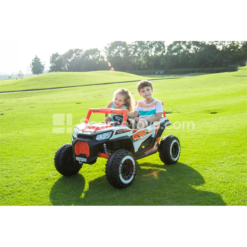 Electric Double-Drive Remote Control Off-Road Ride-On with Two Doors Electric Double-Drive Remote Control Off-Road Ride-On with Two Doors