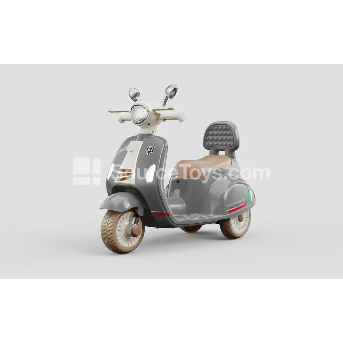 Electric Single-Drive 3-Wheel Ride-On Motorcycle Electric Single-Drive 3-Wheel Ride-On Motorcycle