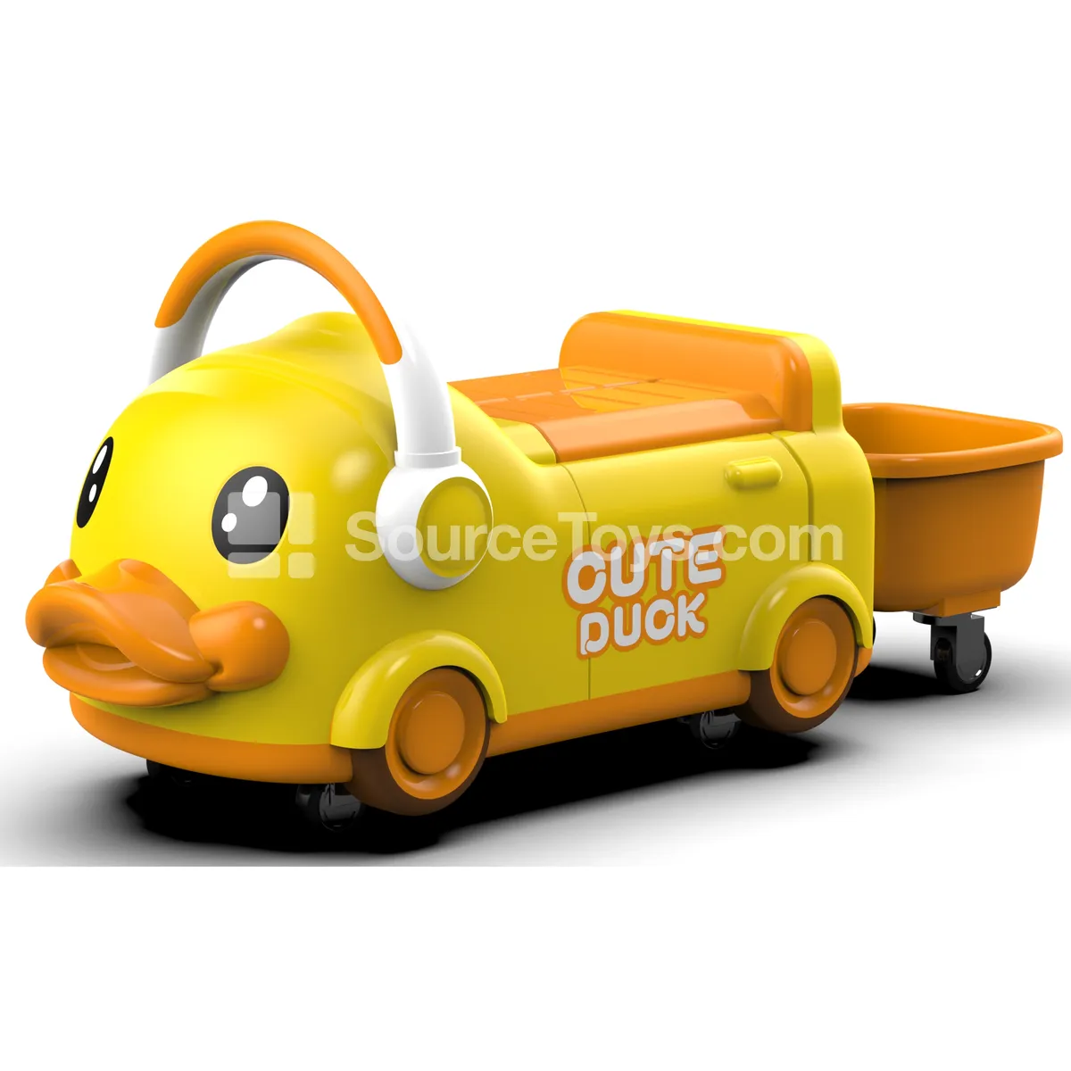 Cartoon Ride-On with Basket (Yellow/Pink/Blue) Cartoon Ride-On with Basket (Yellow/Pink/Blue)