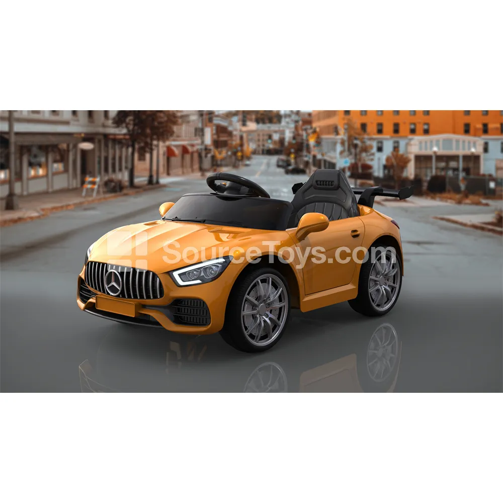 Electric Remote Control Convertible Car with Dual Drive, Spoiler, and Double Doors (Red, White, Yellow) Electric Remote Control Convertible Car with Dual Drive, Spoiler, and Double Doors (Red, White, Yellow)