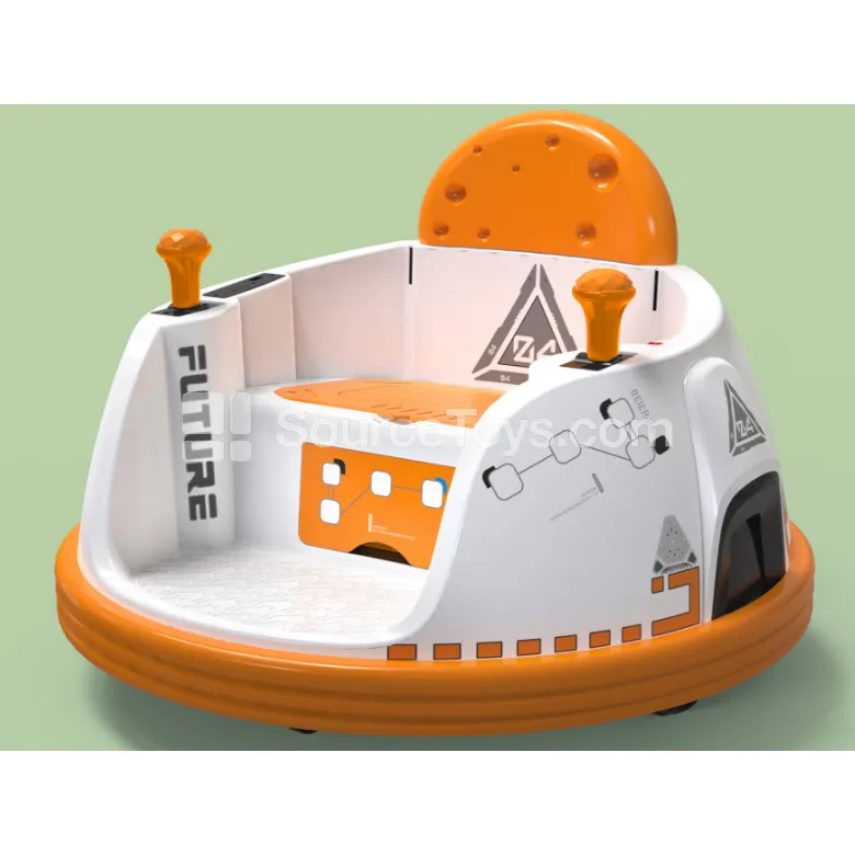 Electric Dual-Drive UFO Bumper Ride-On (White-Orange, Orange-Blue, White-Purple) Electric Dual-Drive UFO Bumper Ride-On (White-Orange, Orange-Blue, White-Purple)