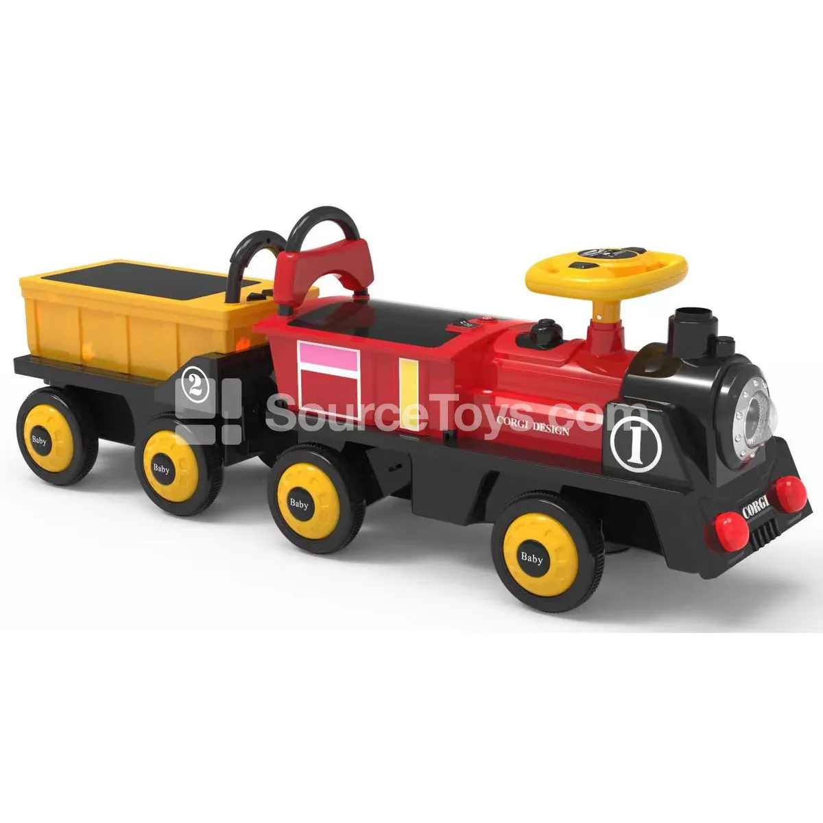 Electric Remote Control Dual-Drive Ride-On Train Electric Remote Control Dual-Drive Ride-On Train