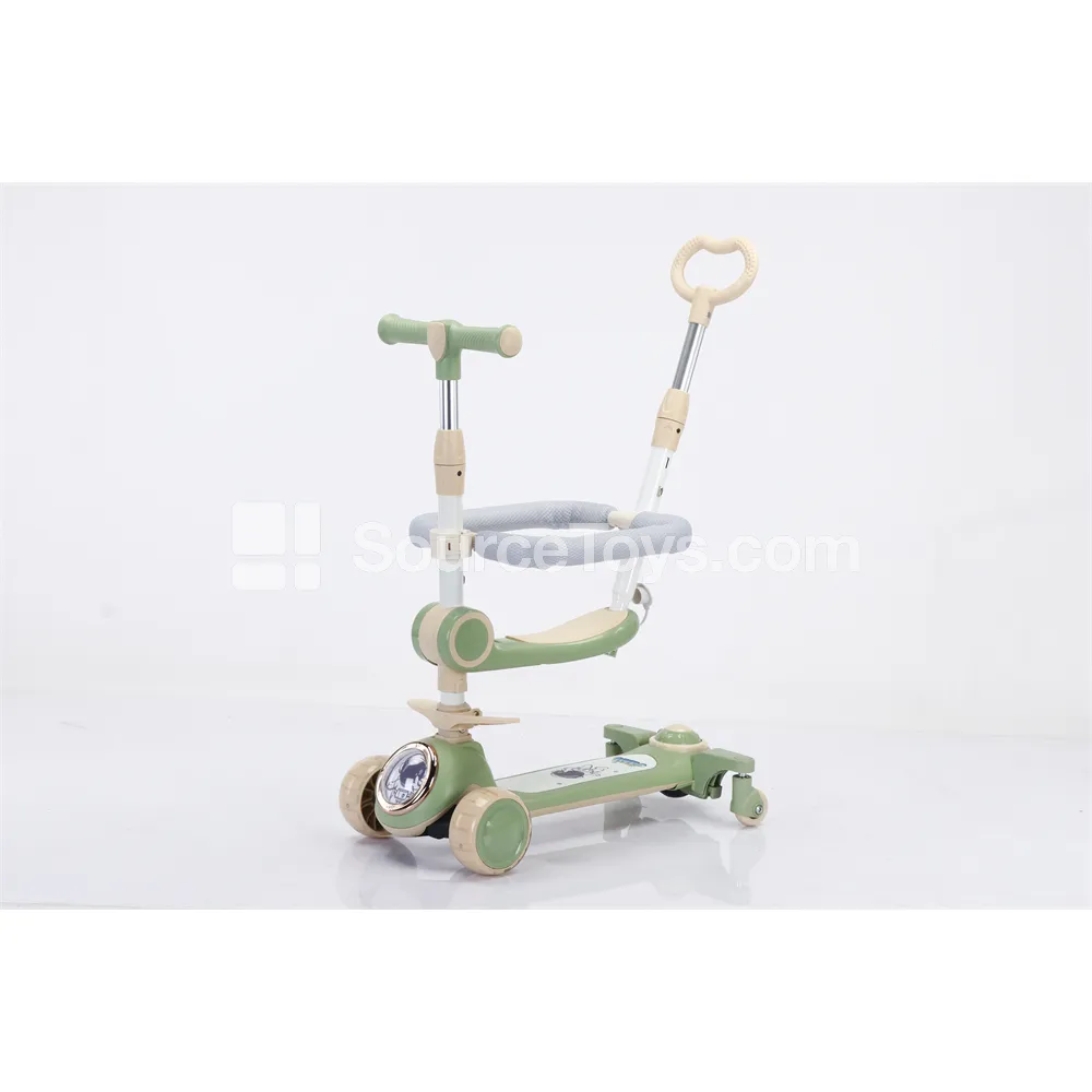 Spaceman Scooter with Full-Fence Seat and Push Handle (Pink/Blue/Green/Coffee) Spaceman Scooter with Full-Fence Seat and Push Handle (Pink/Blue/Green/Coffee)