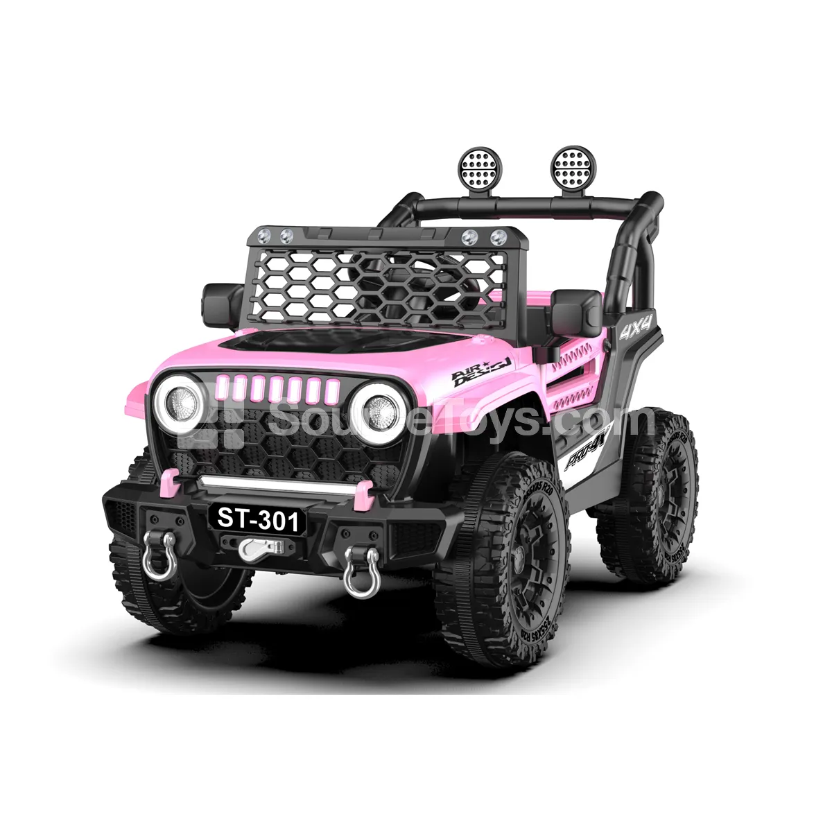 Electric Remote Control Off-Road Ride-On (Red, Pink, White, Gray) Electric Remote Control Off-Road Ride-On (Red, Pink, White, Gray)