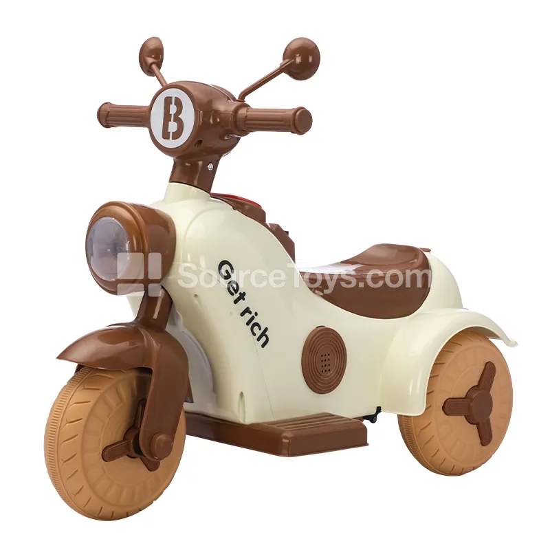 Three-Wheel Scooter Ride-On (Brown, Light Green, Pink) Three-Wheel Scooter Ride-On (Brown, Light Green, Pink)