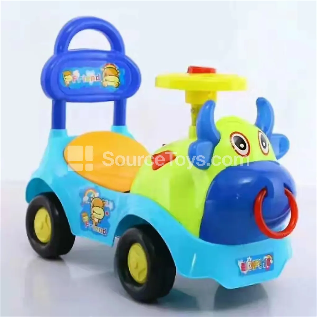 Cartoon Scooter (Red, Blue, Pink) Cartoon Scooter (Red, Blue, Pink)