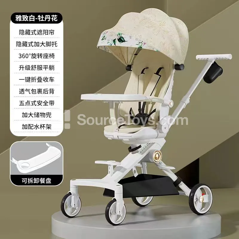 Baby Stroller (White, Green, Black, Brown) Baby Stroller (White, Green, Black, Brown)