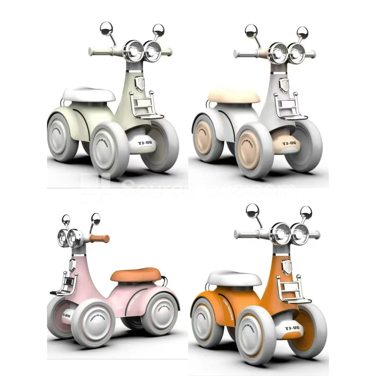 Scooter Pink/Orange/Green Scooter Pink/Orange/Green