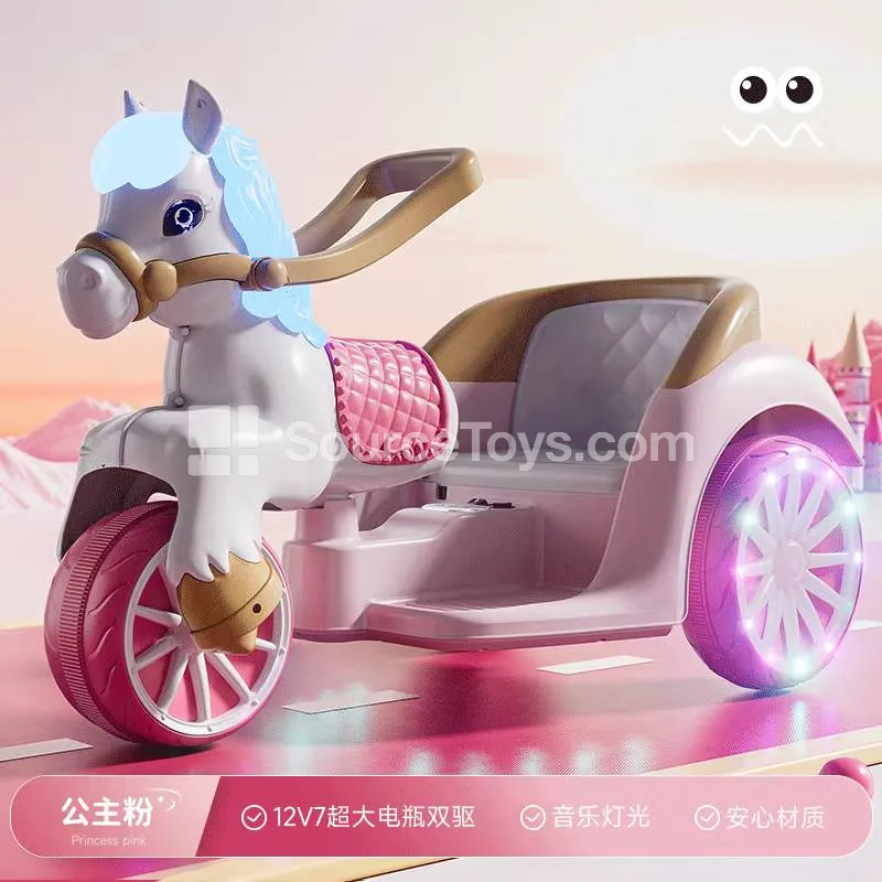 Electric Three-Wheeled Princess Carriage Electric Three-Wheeled Princess Carriage