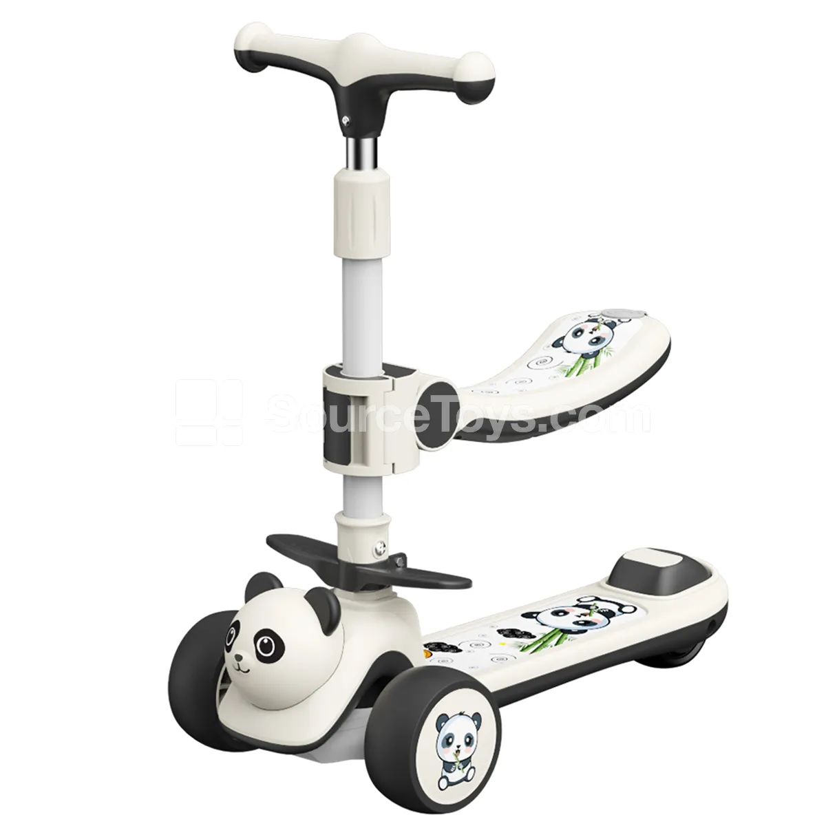 Cartoon Panda Scooter with Seat Cartoon Panda Scooter with Seat