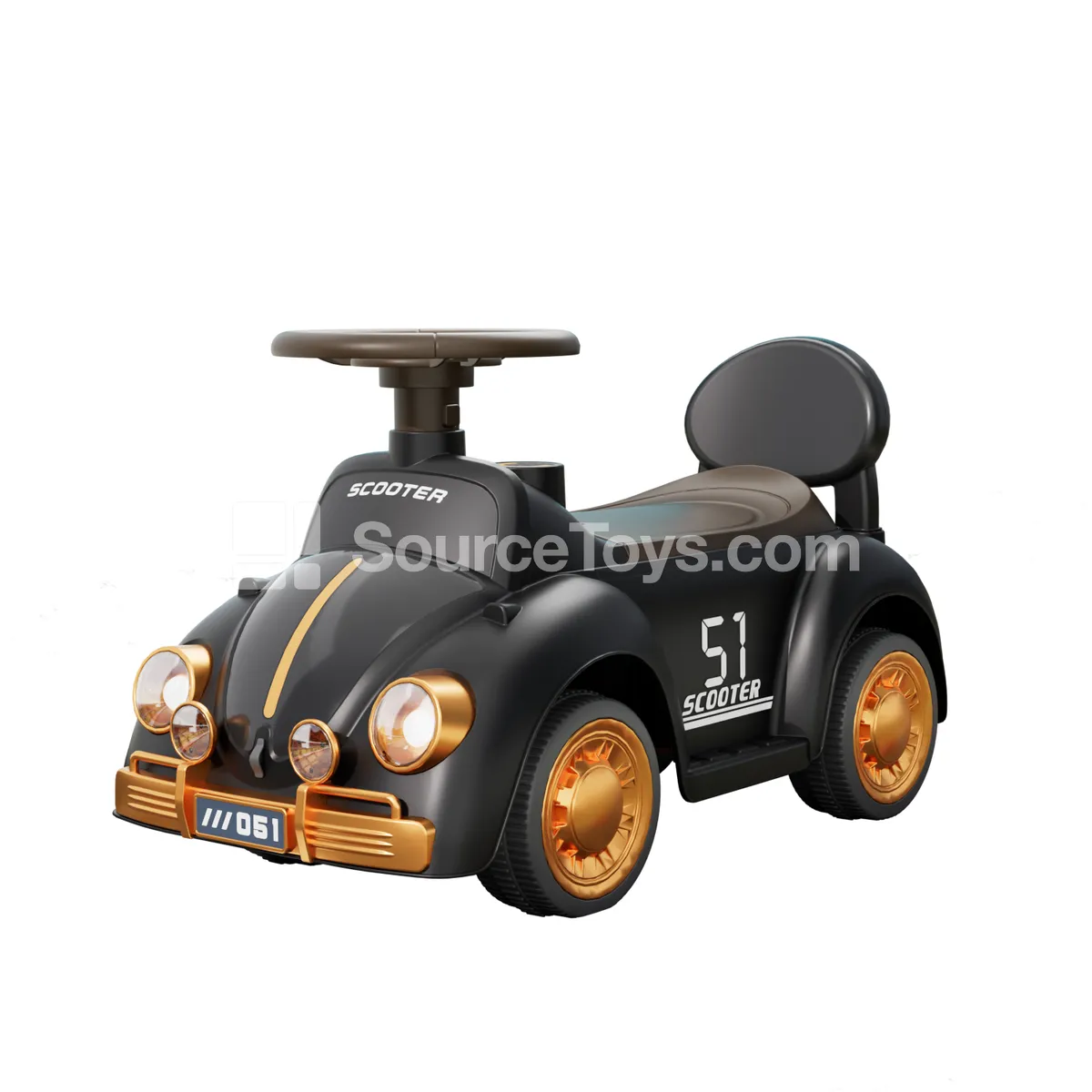Ride-On Scooter (Yellow, Red, Blue, Green, Black-Gold) Ride-On Scooter (Yellow, Red, Blue, Green, Black-Gold)