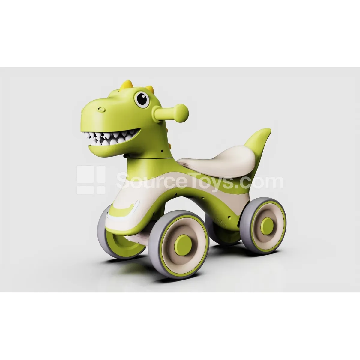 Cartoon Dinosaur Scooter (Green, Pink) Cartoon Dinosaur Scooter (Green, Pink)