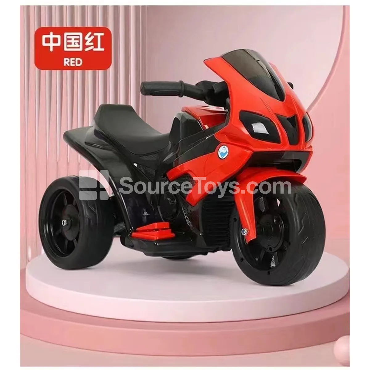 Electric Ride-On Tricycle Motorcycle (Red, Blue, White) Electric Ride-On Tricycle Motorcycle (Red, Blue, White)