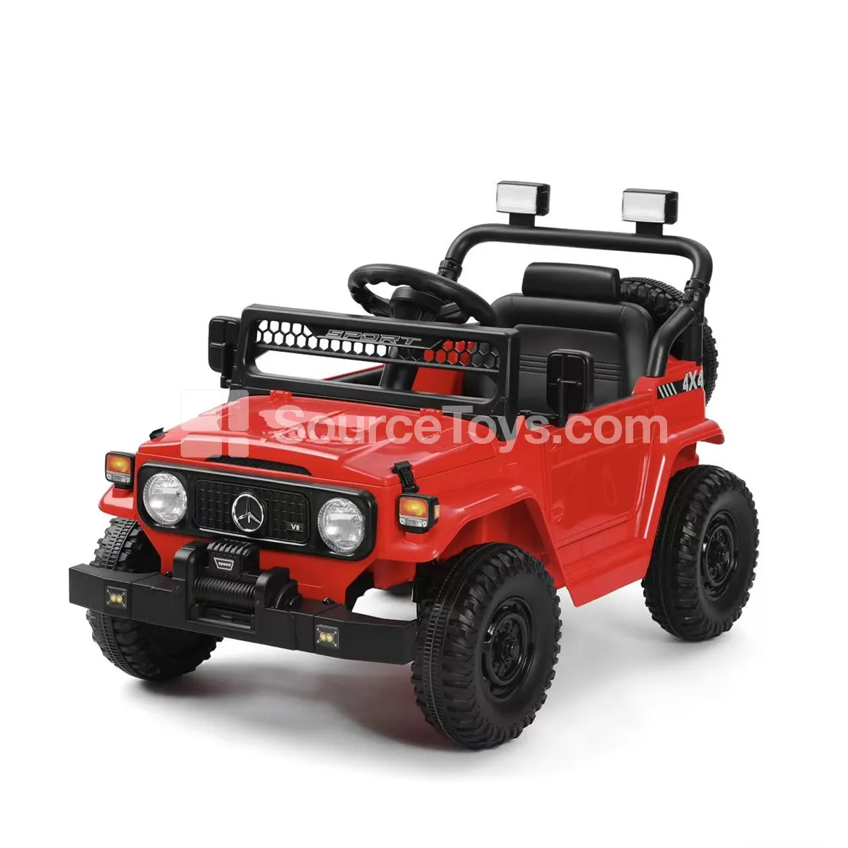 Electric Remote Control Ride-On Off-Road Car (Red/White/Military Green/Light Green/Black) Electric Remote Control Ride-On Off-Road Car (Red/White/Military Green/Light Green/Black)