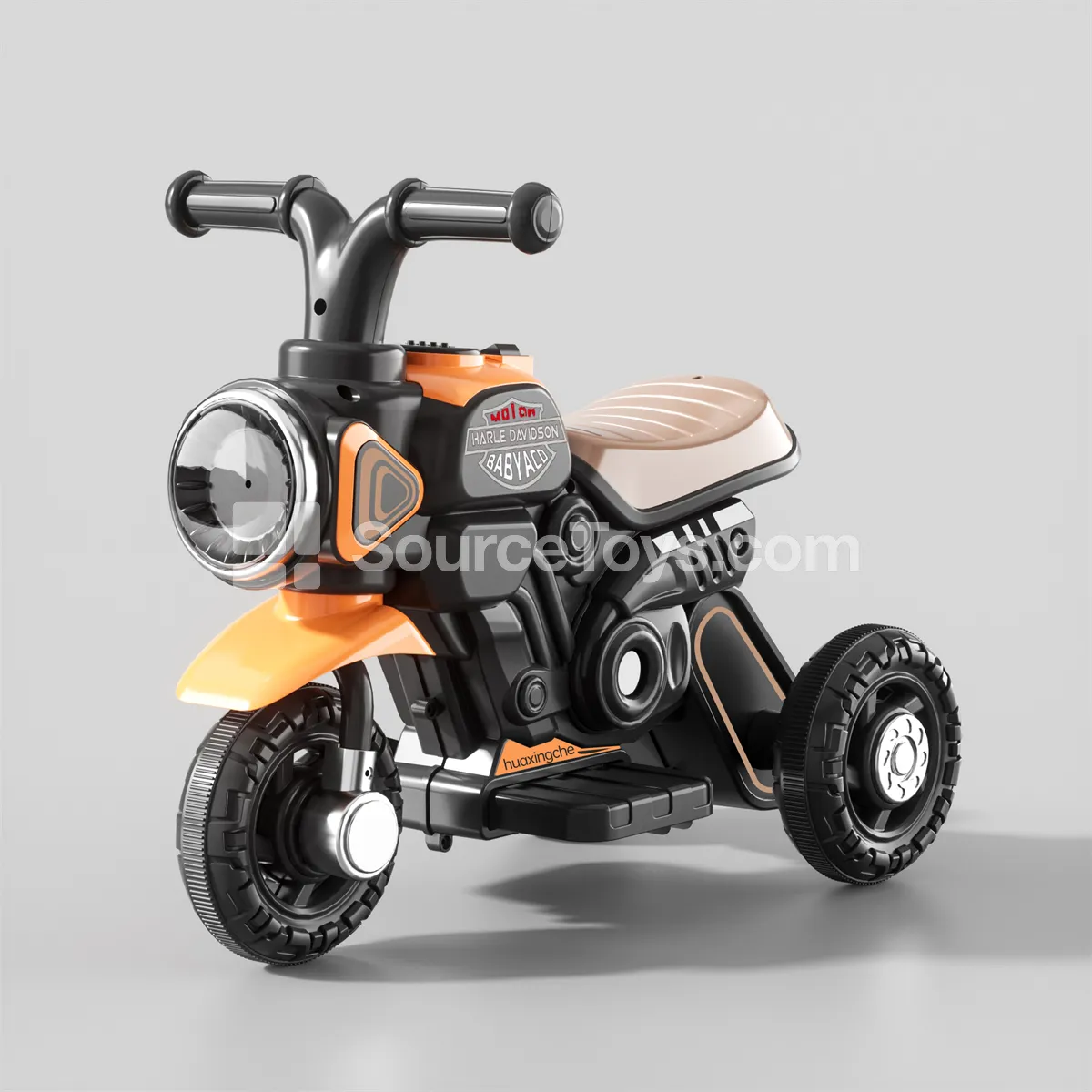 Electric Remote Control Tricycle Motorcycle Yellow Blue Red Green