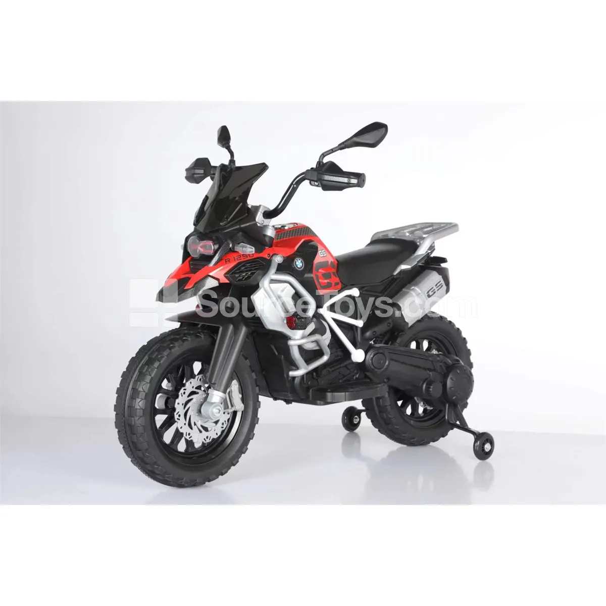 Electric 2-Wheel Ride-On Motorcycle (Red/White/Blue/Pink/Green/Gray) Electric 2-Wheel Ride-On Motorcycle (Red/White/Blue/Pink/Green/Gray)