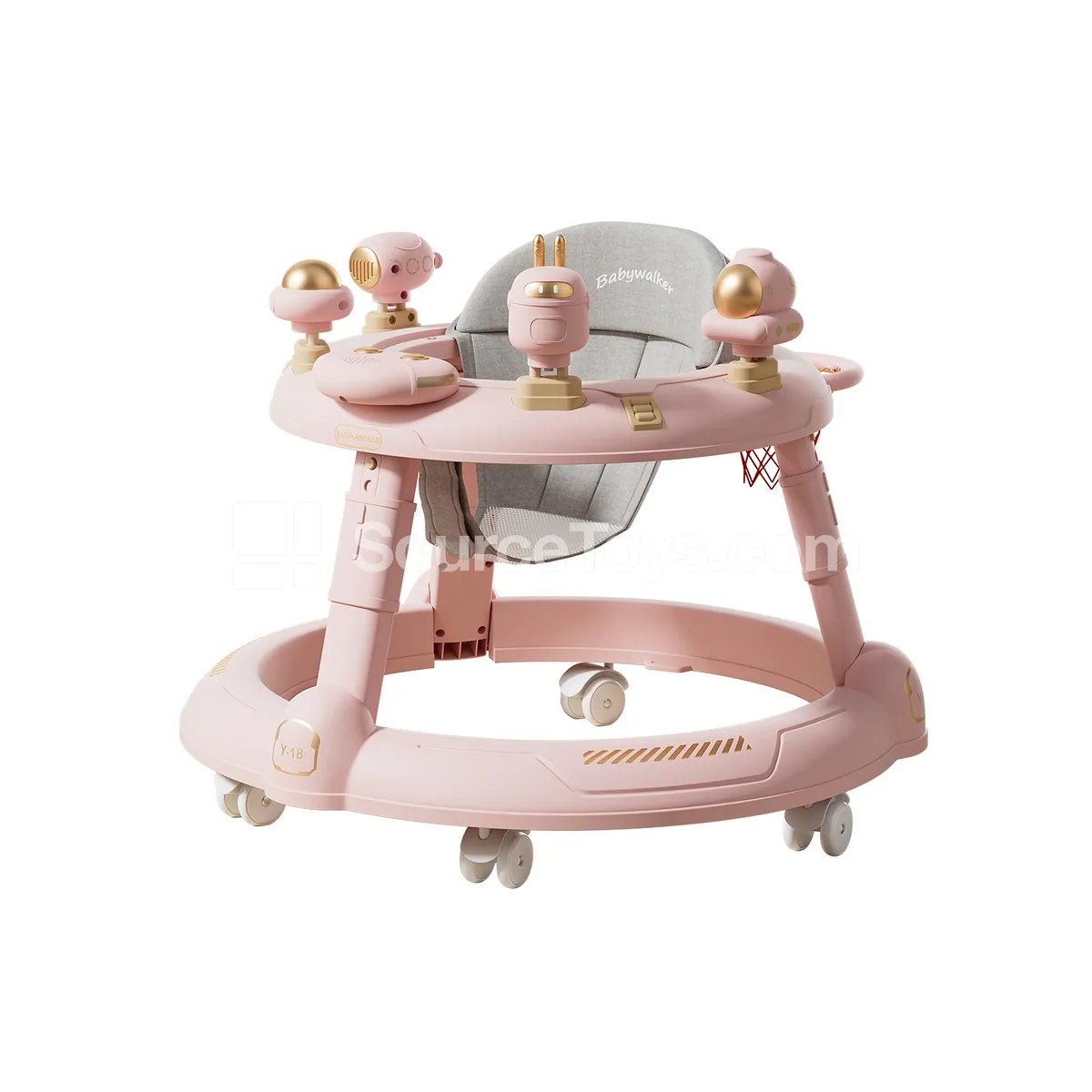 Baby Walker (Gray, Pink, Brown) Baby Walker (Gray, Pink, Brown)