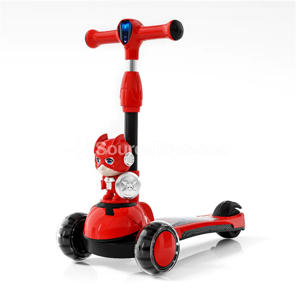 Cartoon One-Click Foldable Scooter Cartoon One-Click Foldable Scooter
