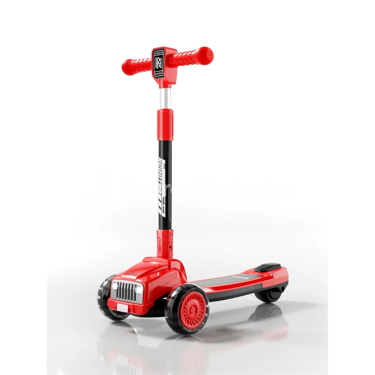 Folding Scooter with Car Simulation Design Folding Scooter with Car Simulation Design