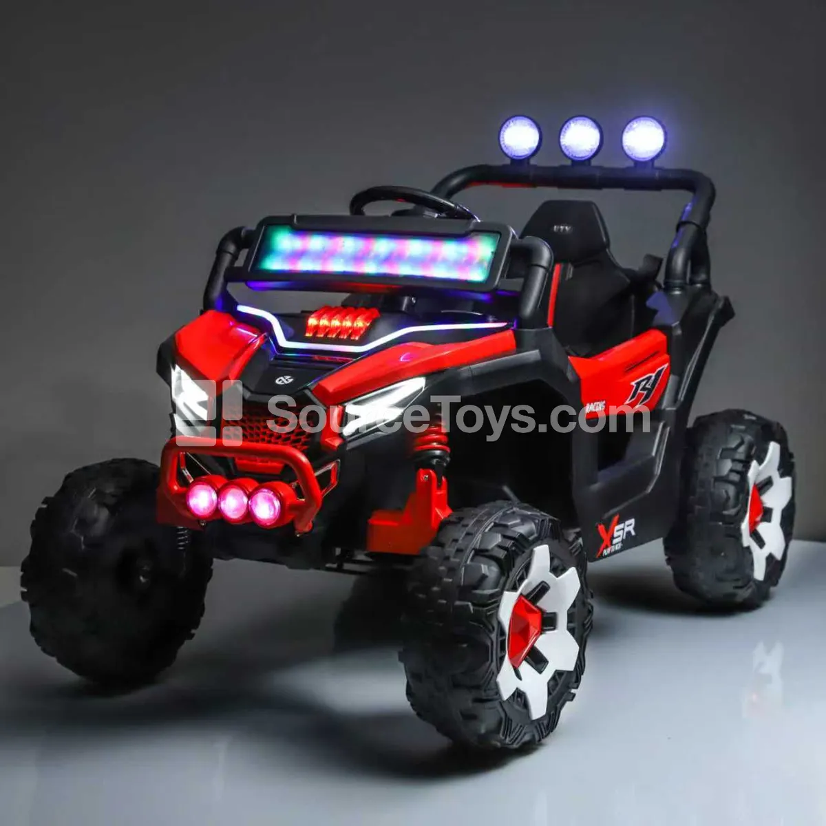 Electric 2WD Swing Off-Road Ride-On with Double Doors