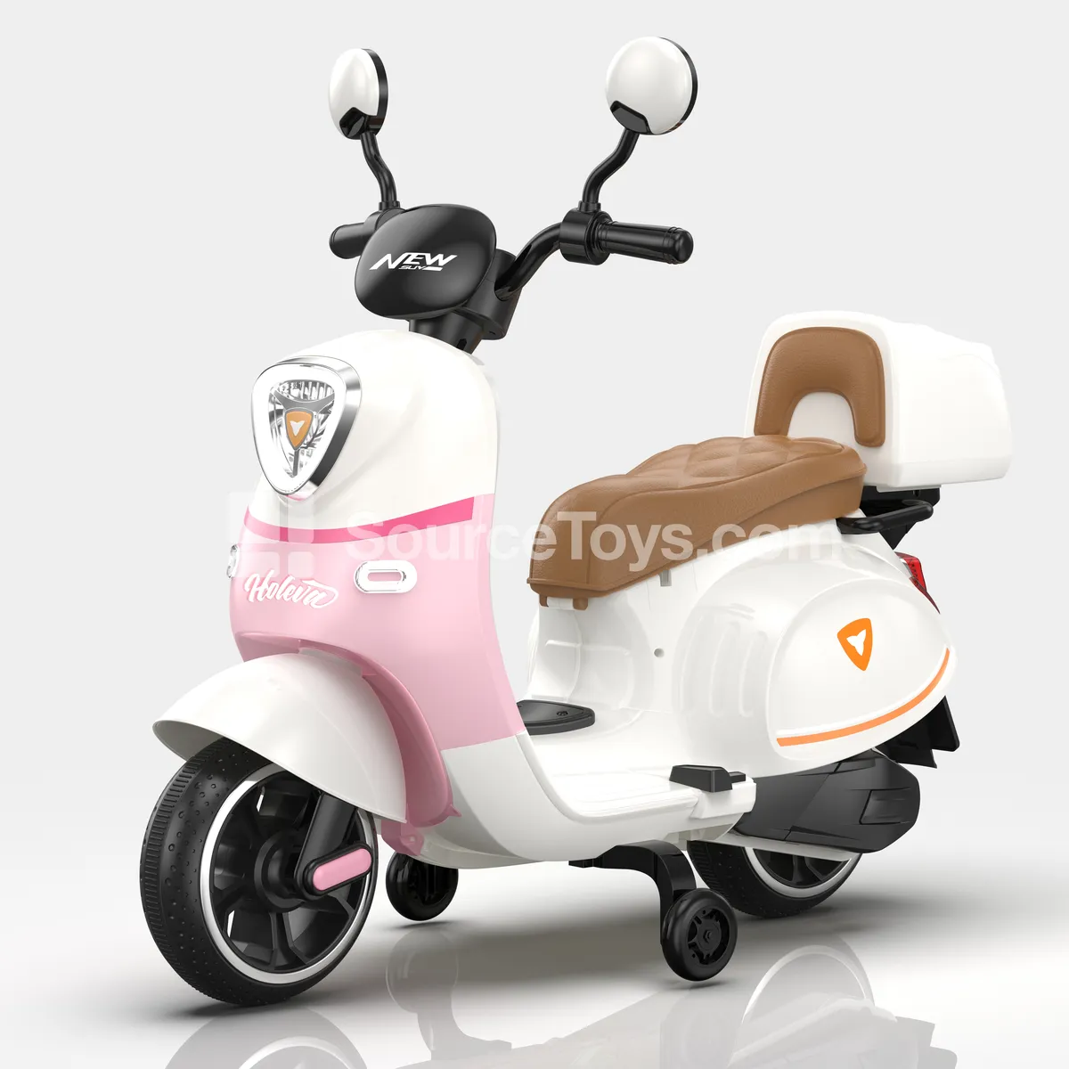 Electric Ride-On Motorcycle (Light Luxury Green, Sweet Pink, Pearl Yellow) Electric Ride-On Motorcycle (Light Luxury Green, Sweet Pink, Pearl Yellow)