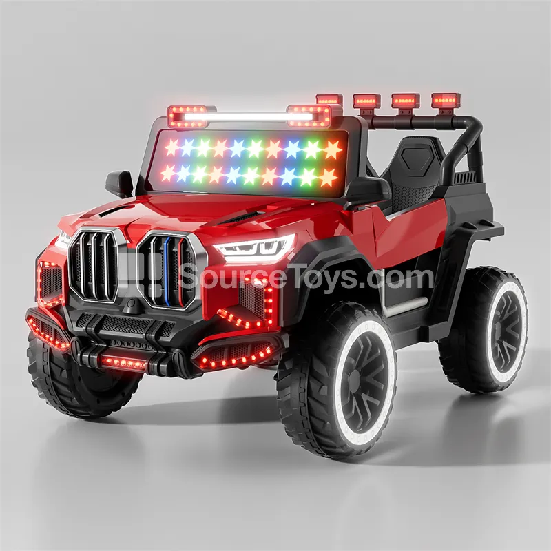 Electric Remote Control 4WD Open-Top Off-Road Ride-On Electric Remote Control 4WD Open-Top Off-Road Ride-On