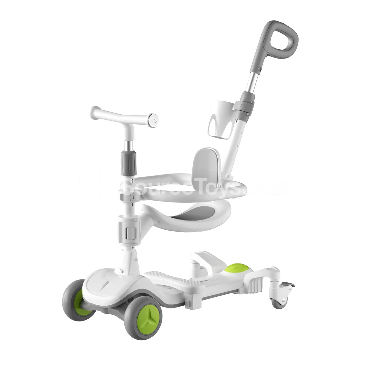 Traveler V8 Scooter with Rail and Push Handle (Black-White, White-Gray, Pink) Traveler V8 Scooter with Rail and Push Handle (Black-White, White-Gray, Pink)