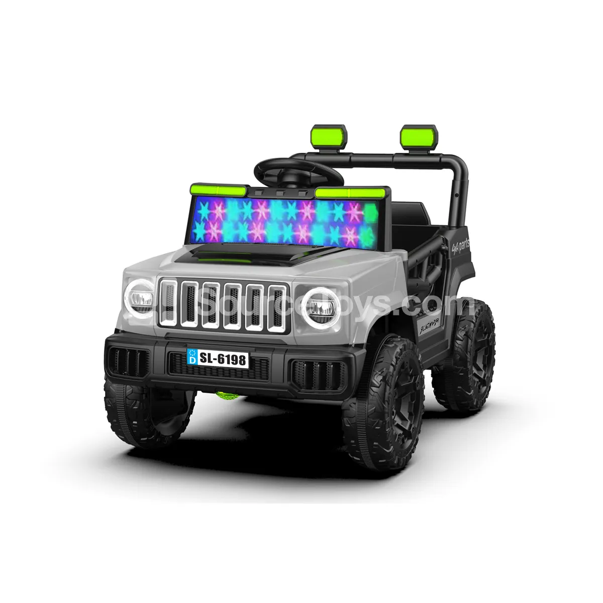 Electric Remote Control Off-Road Ride-On with Dual Battery and Dual Drive Electric Remote Control Off-Road Ride-On with Dual Battery and Dual Drive