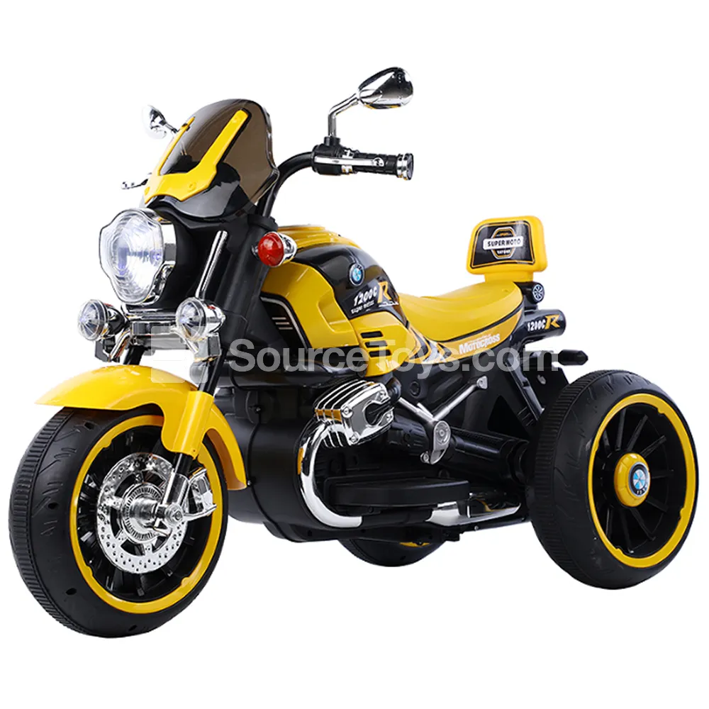 Electric Ride-On Tricycle Motorcycle (Red, White, Blue, Yellow) Electric Ride-On Tricycle Motorcycle (Red, White, Blue, Yellow)