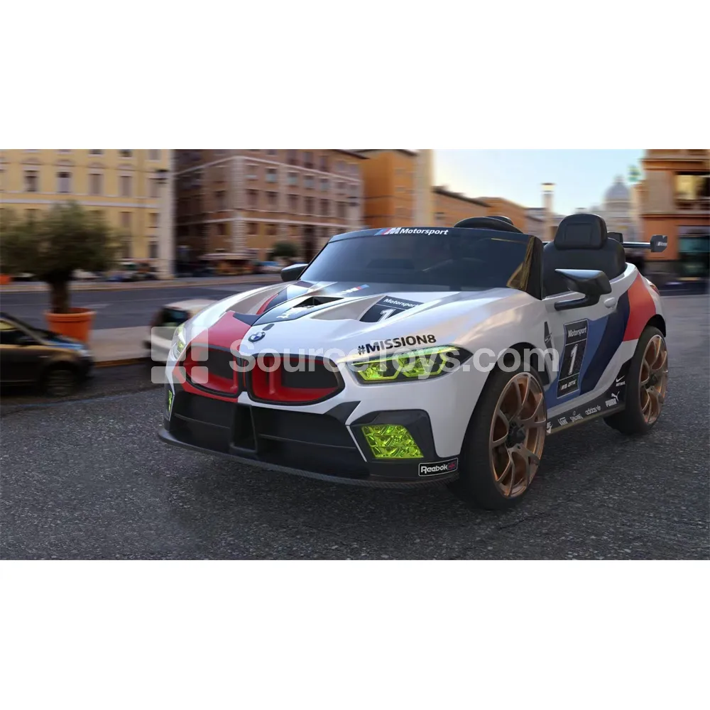Electric Remote Control Convertible Double-Door Sports Car (Red, White) Electric Remote Control Convertible Double-Door Sports Car (Red, White)