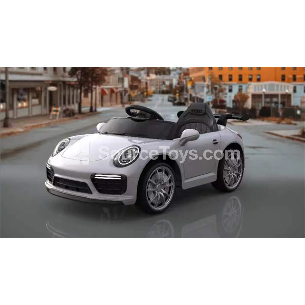 Electric Remote Control Open-top Sports Car Ride-on with Spoiler and Double Doors (Red, White, Yellow) Electric Remote Control Open-top Sports Car Ride-on with Spoiler and Double Doors (Red, White, Yellow)