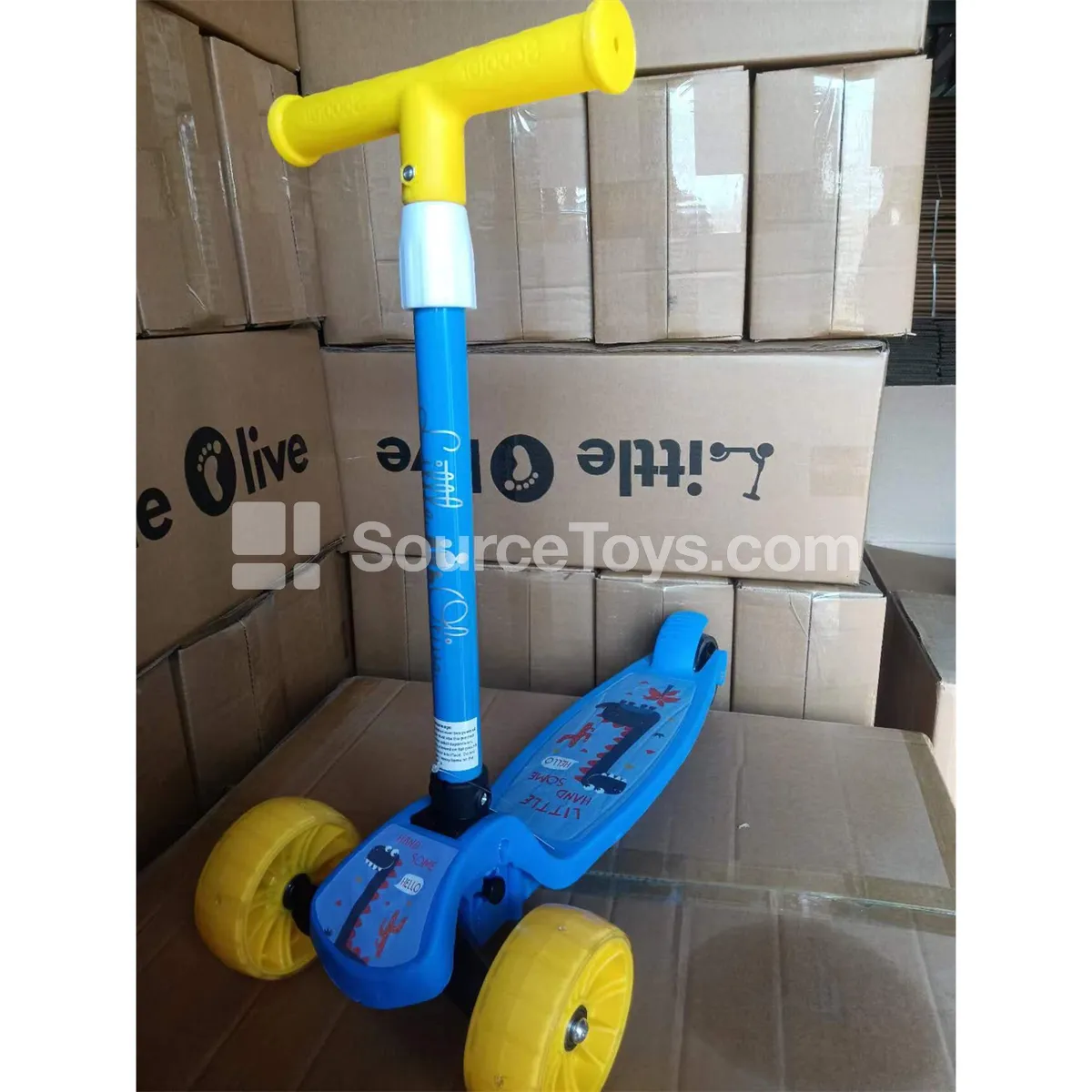 Scooter Ride-On (Red, Pink, Blue, Green, Black, Purple, Orange)