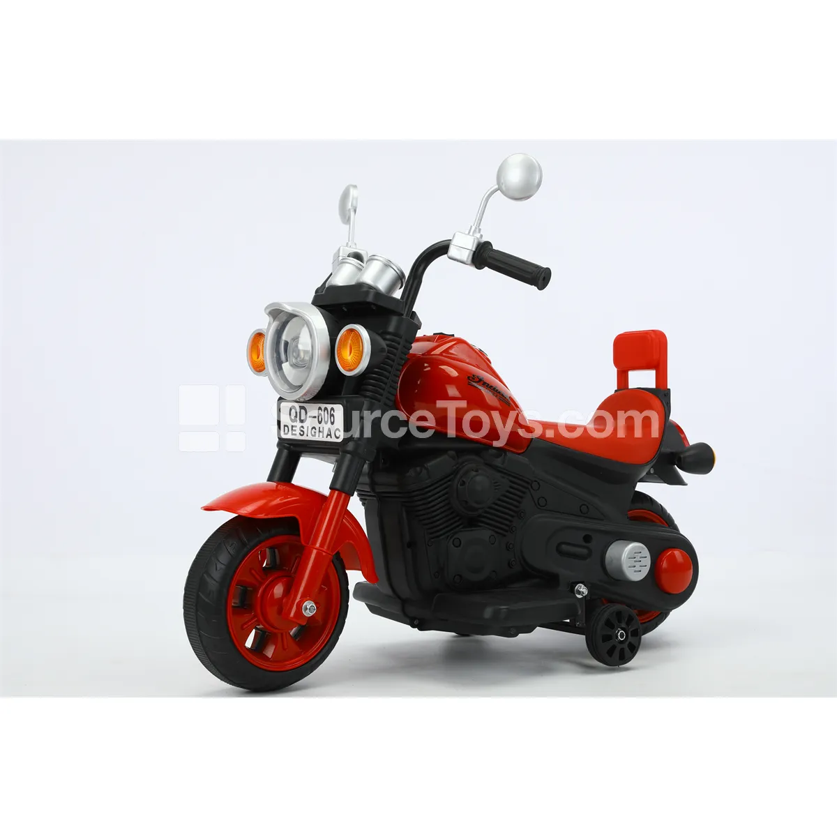 Electric Ride-On Motorcycle (Red, Two-Tone, Matcha, Green) Electric Ride-On Motorcycle (Red, Two-Tone, Matcha, Green)