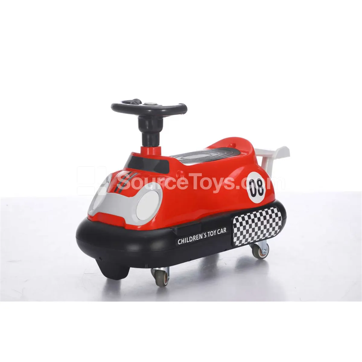 Kids Ride-On Car (Red, Blue, Pink, Yellow)