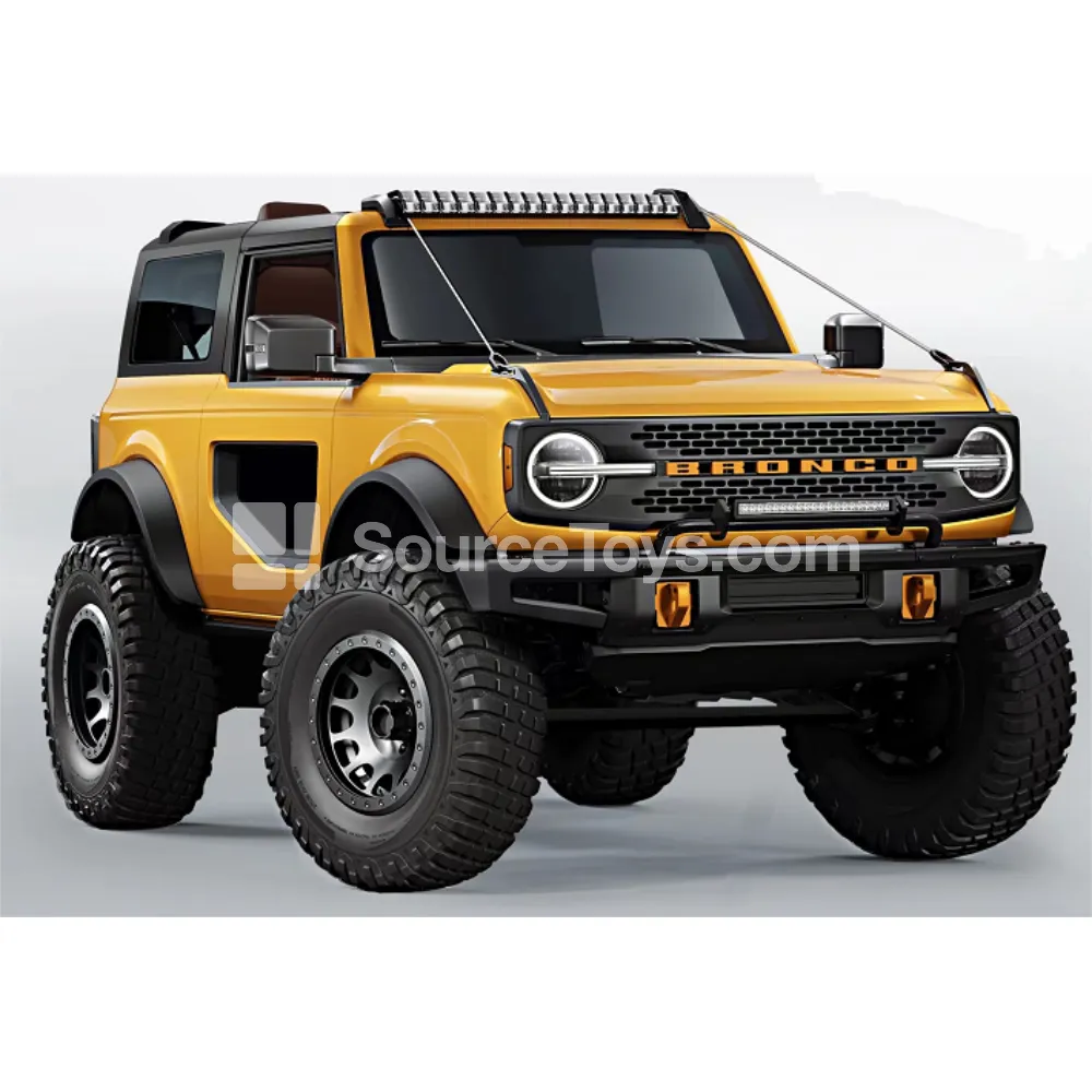 Electric 4WD Double-Door Off-Road Ride-On (Red/Yellow/White)