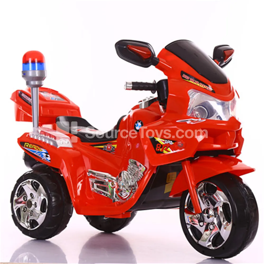 Electric Tricycle Motorcycle Ride-on with Police Lights Electric Tricycle Motorcycle Ride-on with Police Lights