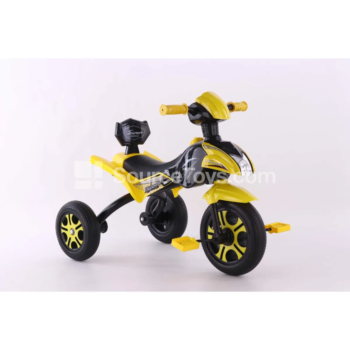 Music & Light Tricycle Red Blue Yellow Assorted Music & Light Tricycle Red Blue Yellow Assorted