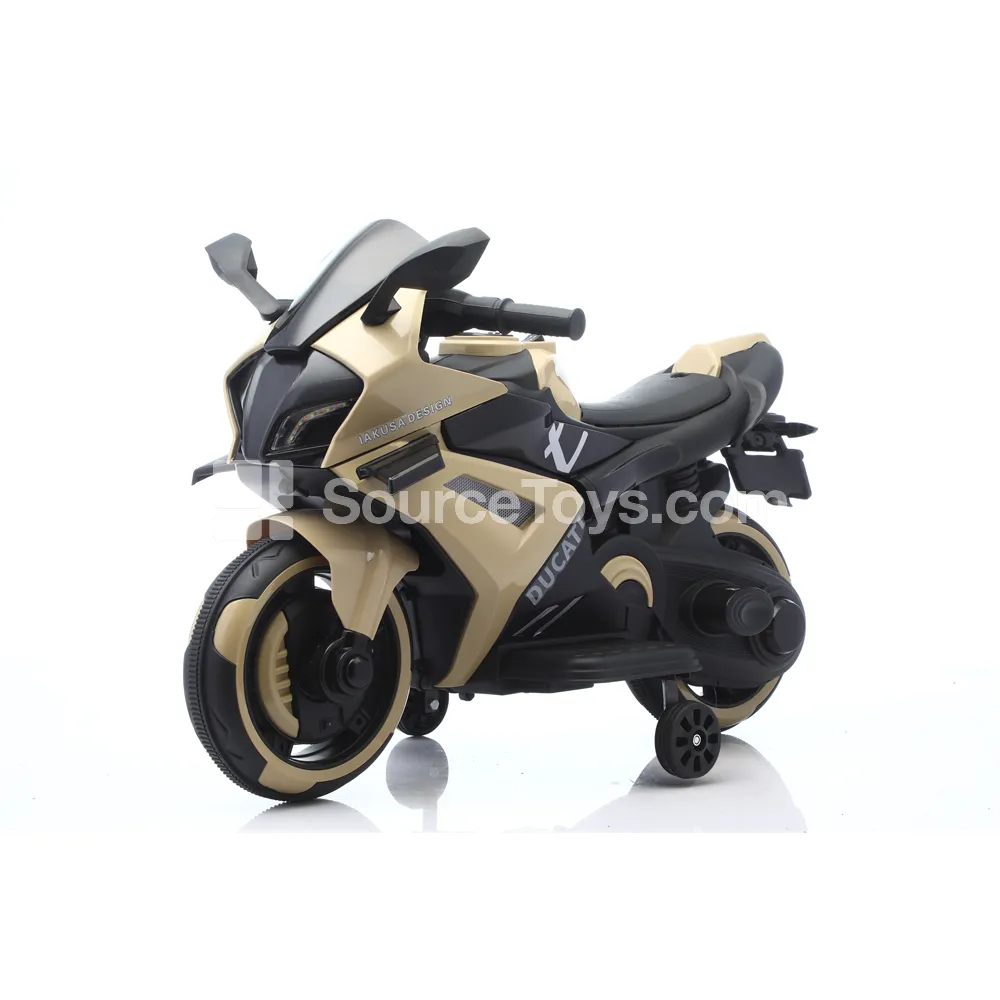 Electric Two-Wheel Ride-On Motorcycle (Red, Green, Khaki, Black) Electric Two-Wheel Ride-On Motorcycle (Red, Green, Khaki, Black)