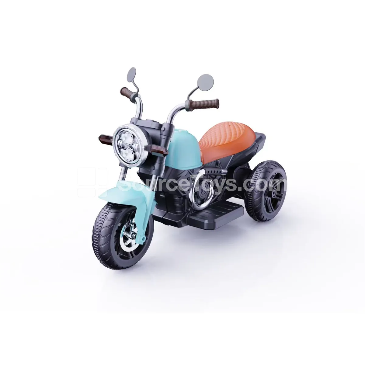 Electric 3-Wheel Ride-On Motorcycle (Red, Blue, White, Yellow, Pink) Electric 3-Wheel Ride-On Motorcycle (Red, Blue, White, Yellow, Pink)
