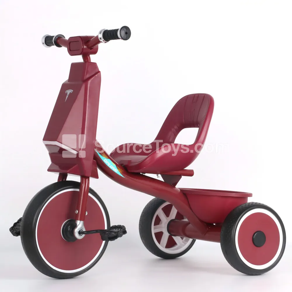Children's Tricycle with Trailer (Red, Blue, Navy, Pink) Children's Tricycle with Trailer (Red, Blue, Navy, Pink)