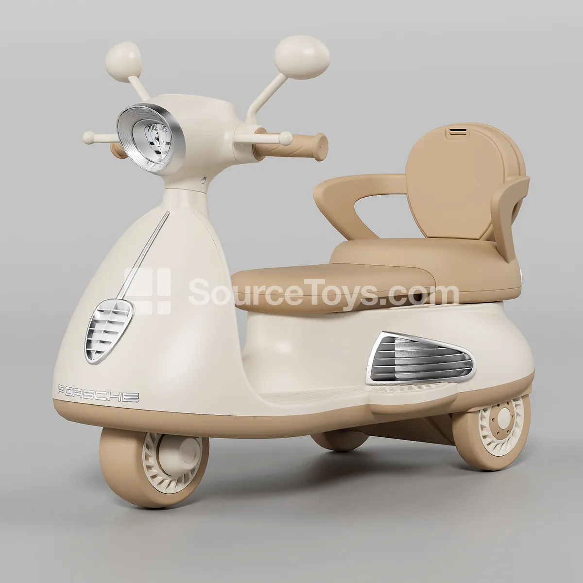 Cartoon Ride-On Rocking Horse (Pink, Blue) (BJ-YBC604)