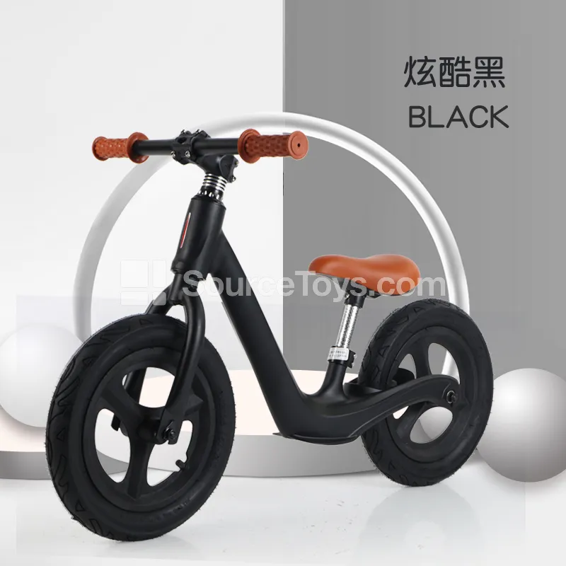 Red & Black Balance Scooter Ride-On