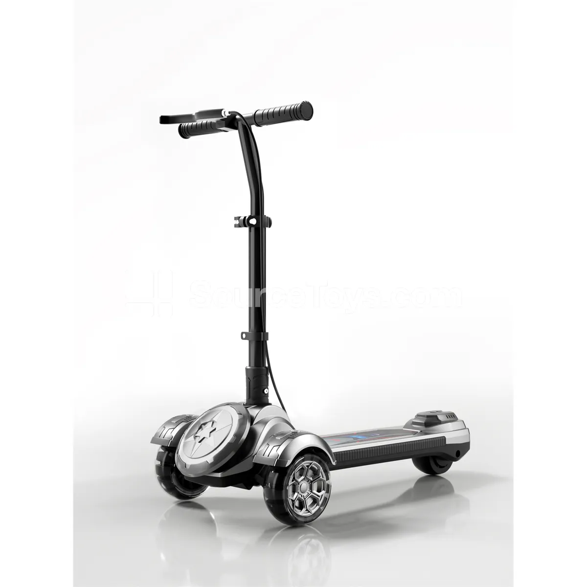 Mecha Scooter with Brake and One-Key Folding Mecha Scooter with Brake and One-Key Folding