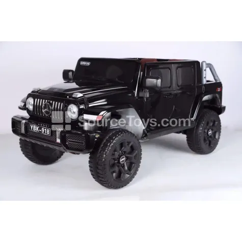Electric Off-Road Ride-On Car (Spray Paint Black, Red, White)