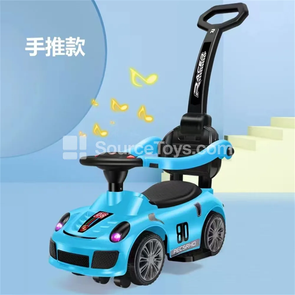 Push Scooter with Handle (Red, Yellow, Blue, Pink) Push Scooter with Handle (Red, Yellow, Blue, Pink)