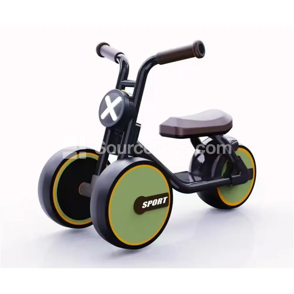 Three-Wheel Balance Scooter (Black, Blue, Orange)