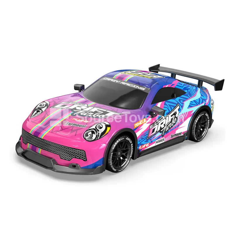 2.4G 1:16 4WD Drift RC Car with Lights, High Speed, Dual Speed Mode, 2 Sets of Interchangeable Wheels, Battery Included 2.4G 1:16 4WD Drift RC Car with Lights, High Speed, Dual Speed Mode, 2 Sets of Interchangeable Wheels, Battery Included